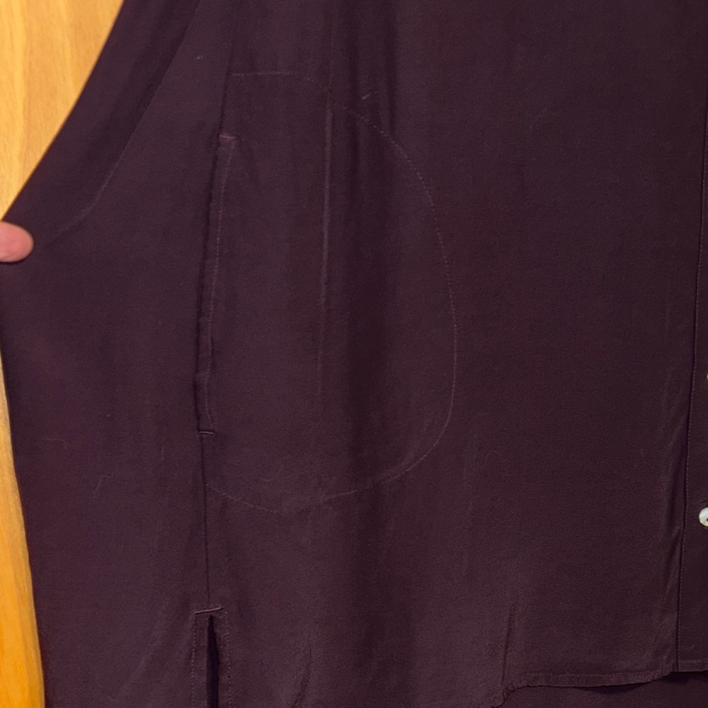 J. Jill Women's Burgundy Tunic Top - Picture 7 of 7